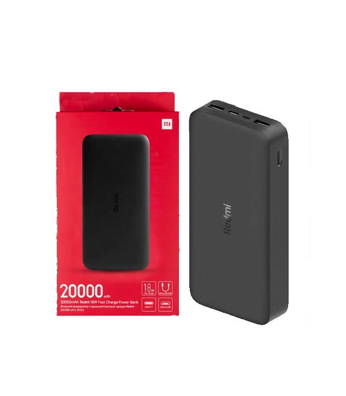 پاور بانک شیائومی 2۰۰۰۰ میلی آمپر redmi