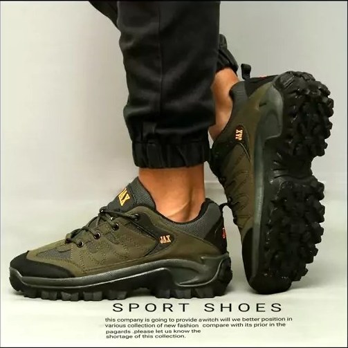 کفش بدون ساق مردانه سبز مدل JAX