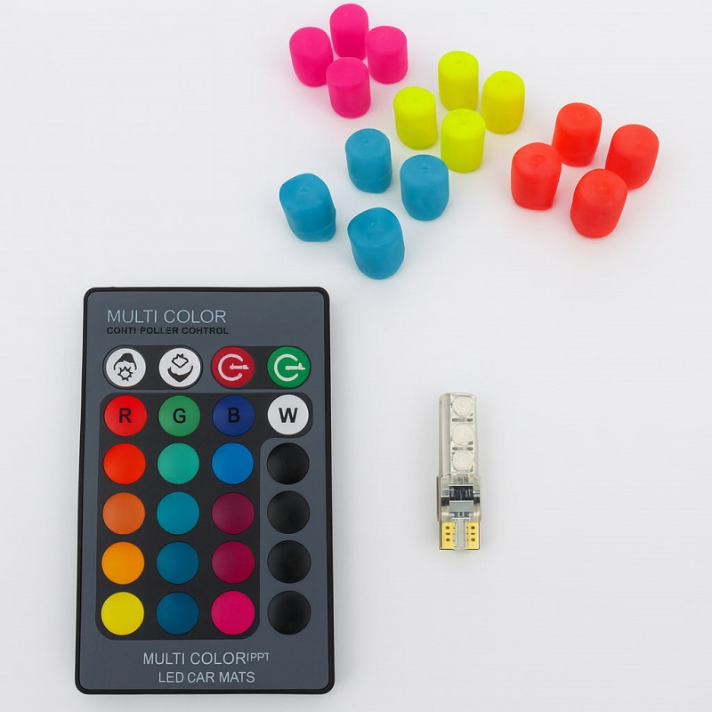 پکیج سروالف VIPشب نما 4 عددی  لامپ کنترل دار خودرو